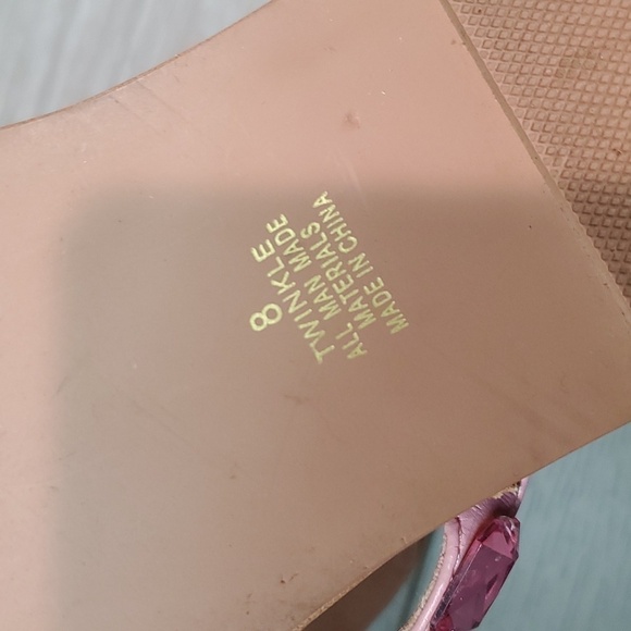 Coconuts By Matisse Women Twinkle Crystal Thong Sandals Flats shoes sz 8 - Picture 9 of 10